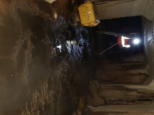 Náchod - profil podzemního toku